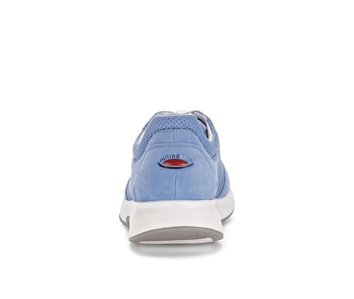 Gabor Sneaker Low Blau - Materialmix Lederimitat