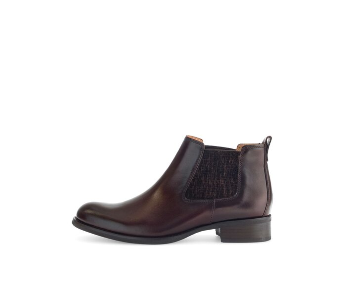 Gabor Chelsea Boot Braun - Glattleder