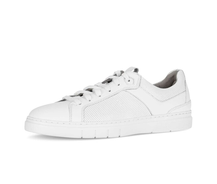Pius Gabor Sneaker Low Weiß - Glattleder