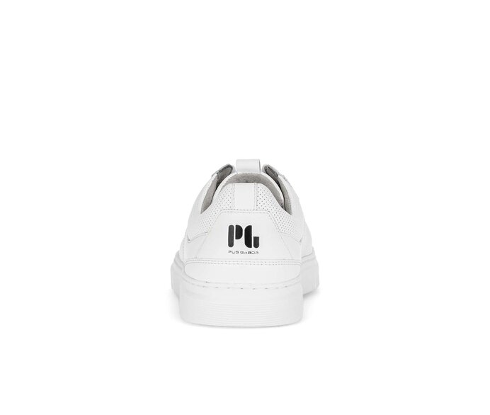 Pius Gabor Sneaker Low Weiß - Glattleder