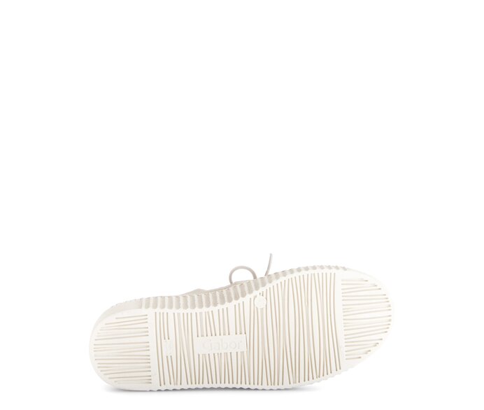 Gabor Sneaker Low Beige - Materialmix Leder/Lederimitat