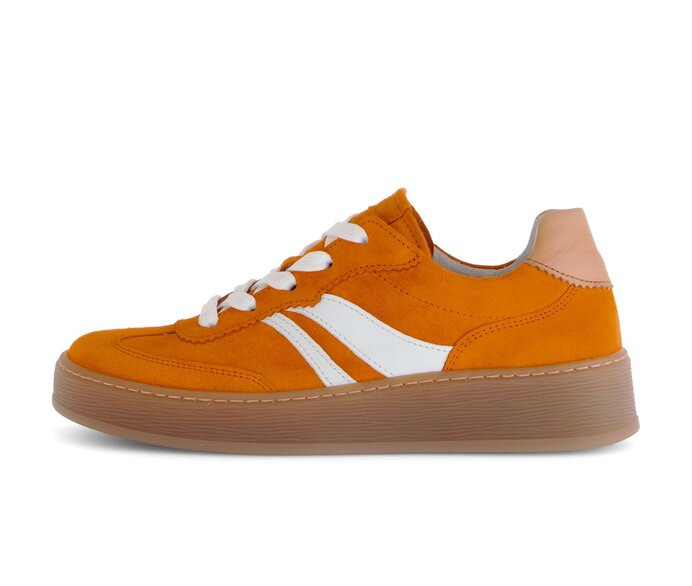 Gabor Sneaker Low Orange - Rauleder