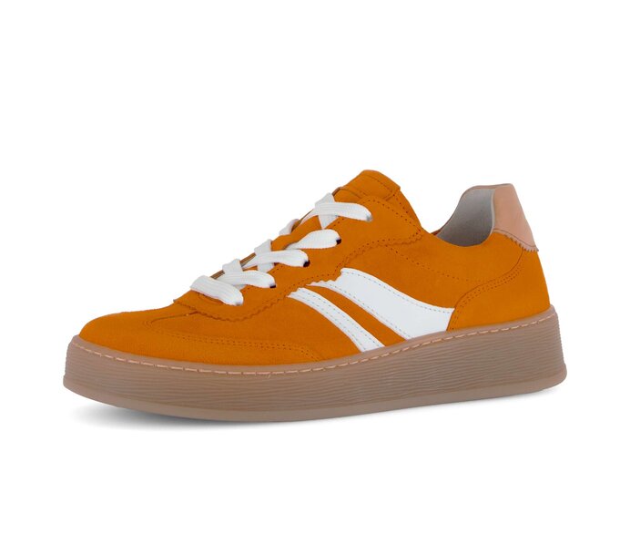 Gabor Sneaker Low Orange - Rauleder