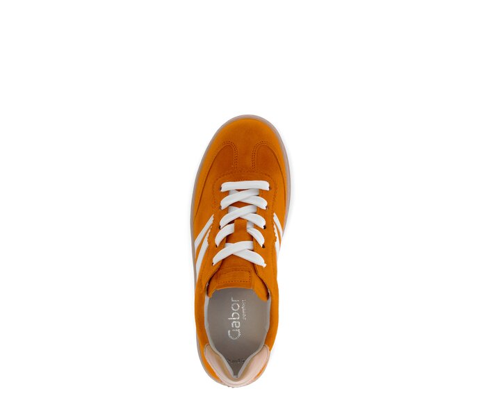 Gabor Sneaker Low Orange - Rauleder