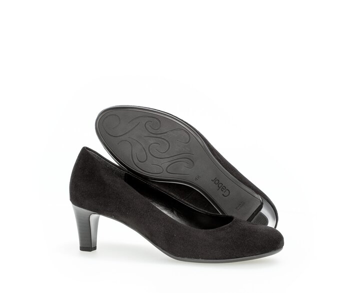 Gabor Eleganter Pumps Schwarz - Lederimitat