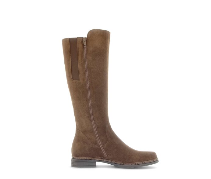 Gabor Eleganter Stiefel Braun - Rauleder
