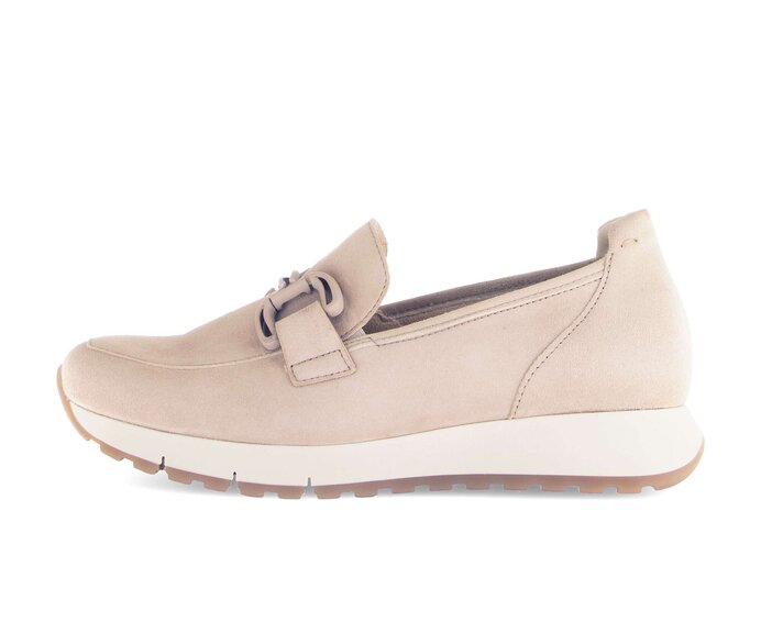 Gabor Slipper Beige - Rauleder