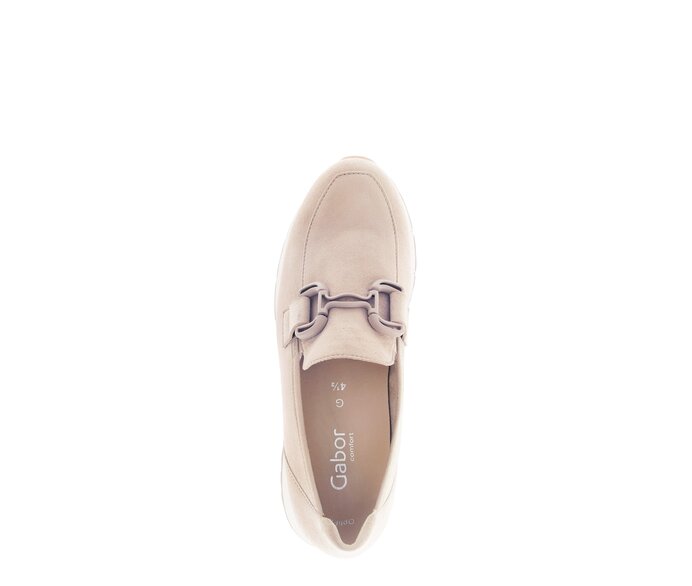Gabor Slipper Beige - Rauleder