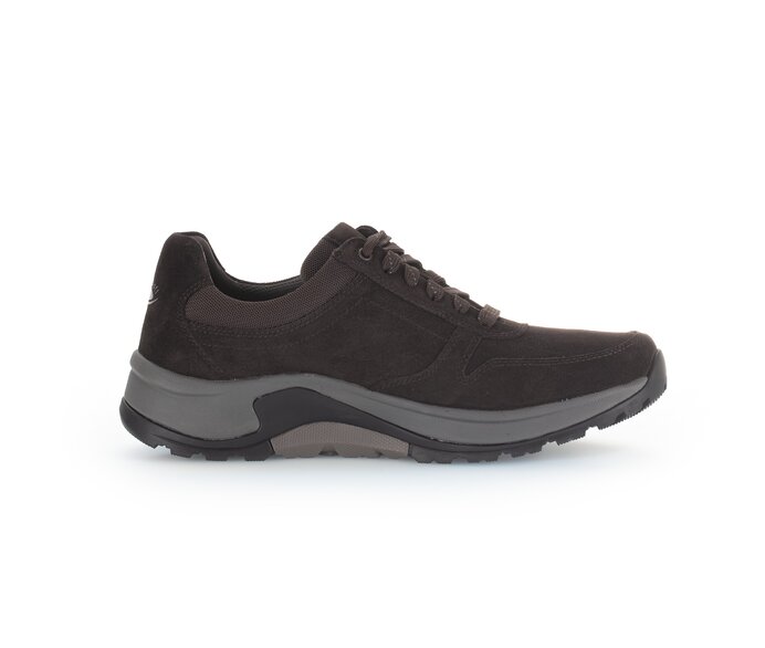 Gabor Rollingsoft Sneaker Low Braun - Materialmix Leder/Textil