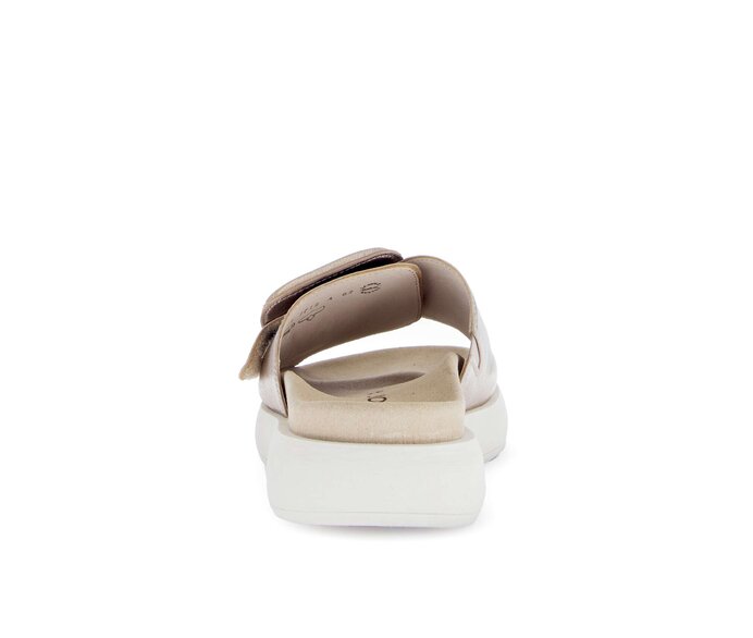 Gabor Pantolette Creme - Effektleder