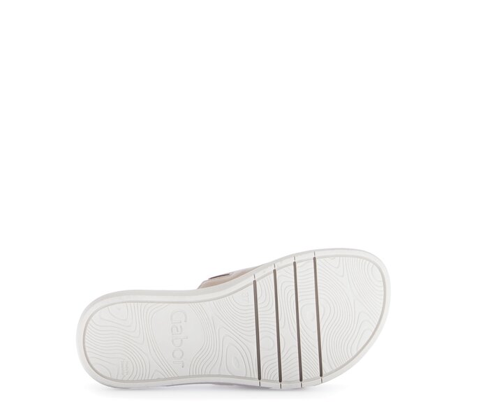 Gabor Pantolette Creme - Effektleder