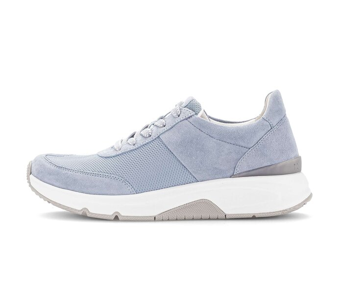 Gabor Sneaker Low Blau - Materialmix Leder/Lederimitat