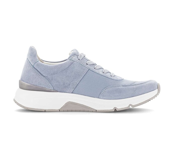 Gabor Sneaker Low Blau - Materialmix Leder/Lederimitat