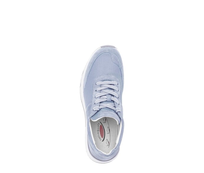 Gabor Sneaker Low Blau - Materialmix Leder/Lederimitat