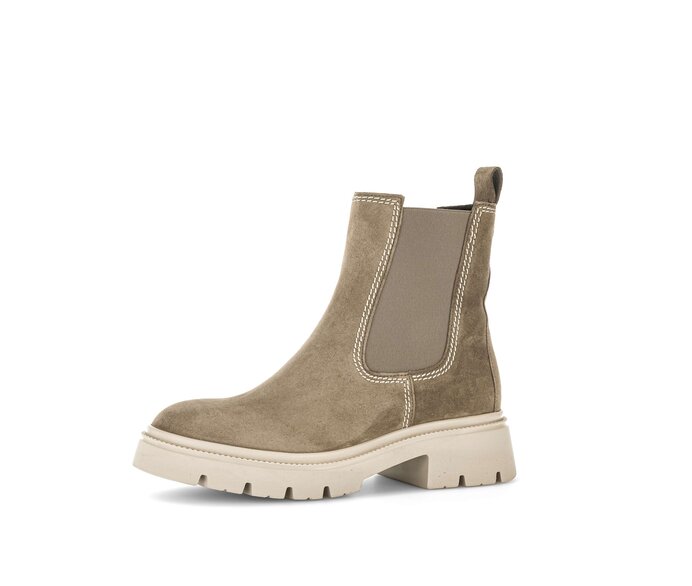 Gabor Chelsea Boot Braun - Rauleder