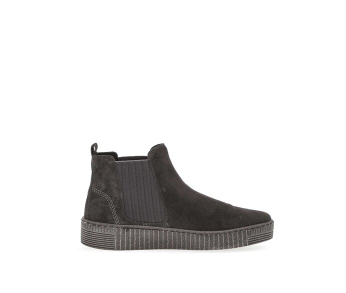Gabor Chelsea Boot Grau - Rauleder