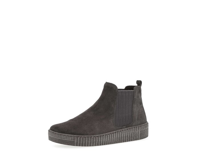 Gabor Chelsea Boot Grau - Rauleder