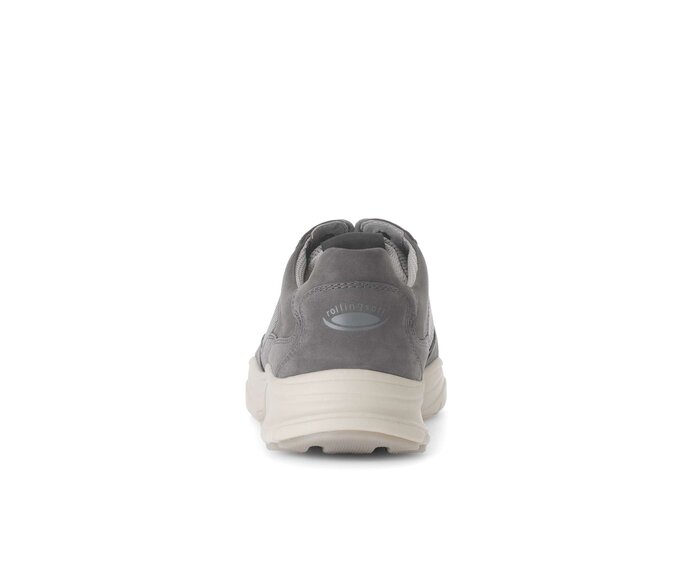 Gabor Rollingsoft Sneaker Low Grau - Materialmix Leder/Textil