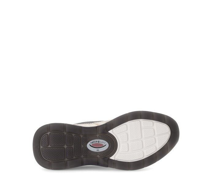 Gabor Sneaker Low Beige - Materialmix Leder/Lederimitat