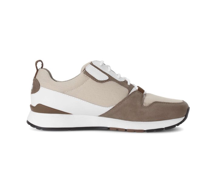 Pius Gabor Sneaker Low Braun - Materialmix Leder/Textil