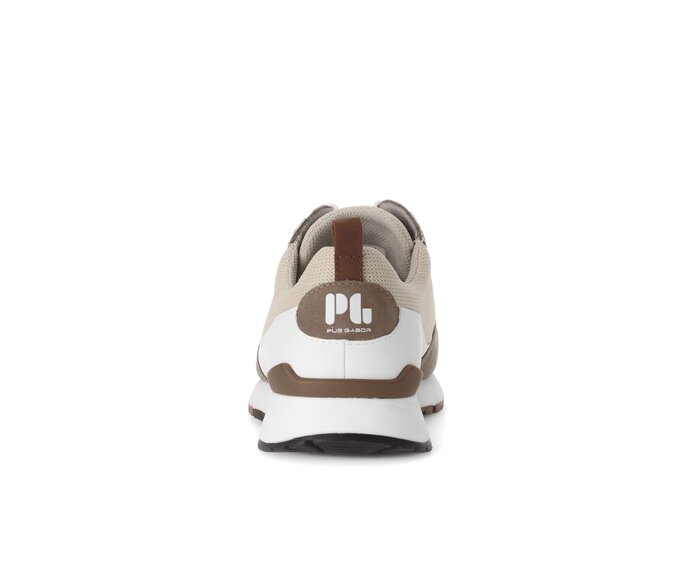 Pius Gabor Sneaker Low Braun - Materialmix Leder/Textil