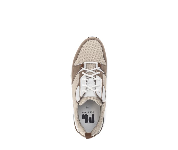 Pius Gabor Sneaker Low Braun - Materialmix Leder/Textil