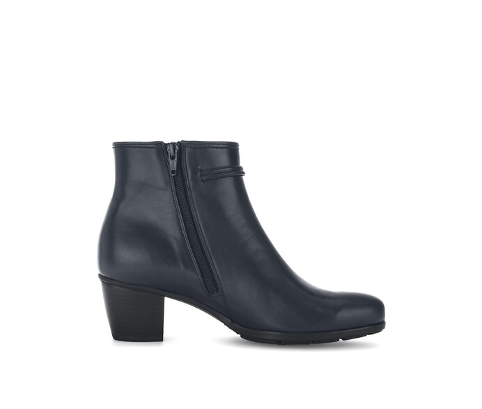 Gabor Elegante Stiefelette Blau - Glattleder
