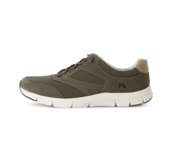 Pius Gabor Sneaker Low Grün - Materialmix Leder/Textil