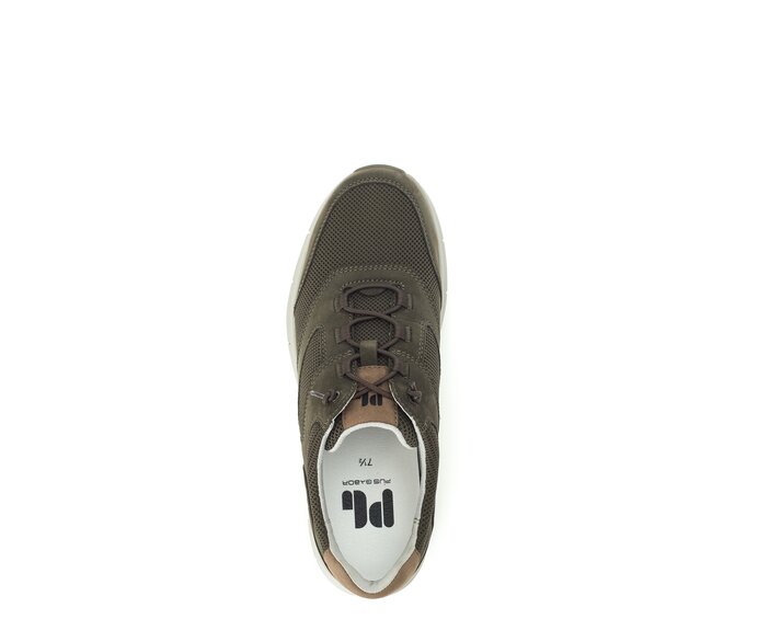 Pius Gabor Sneaker Low Grün - Materialmix Leder/Textil
