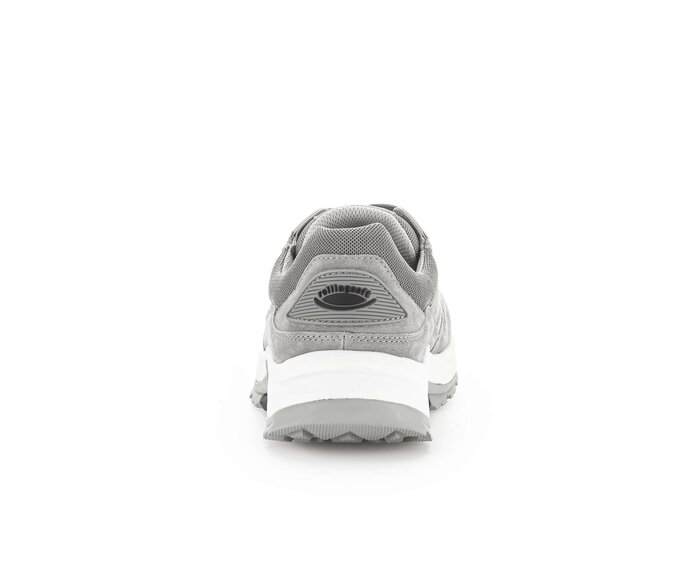 Gabor Rollingsoft Sneaker Low Grau - Materialmix Leder/Textil