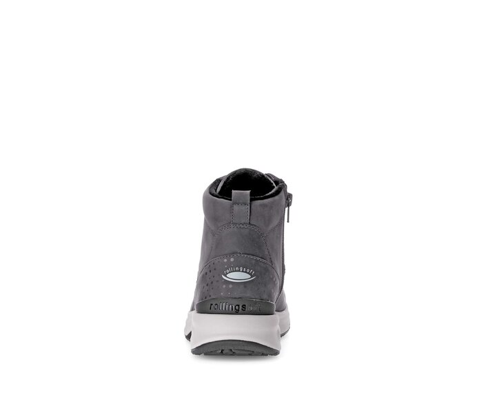 Gabor Sportliche Stiefelette Grau - Rauleder