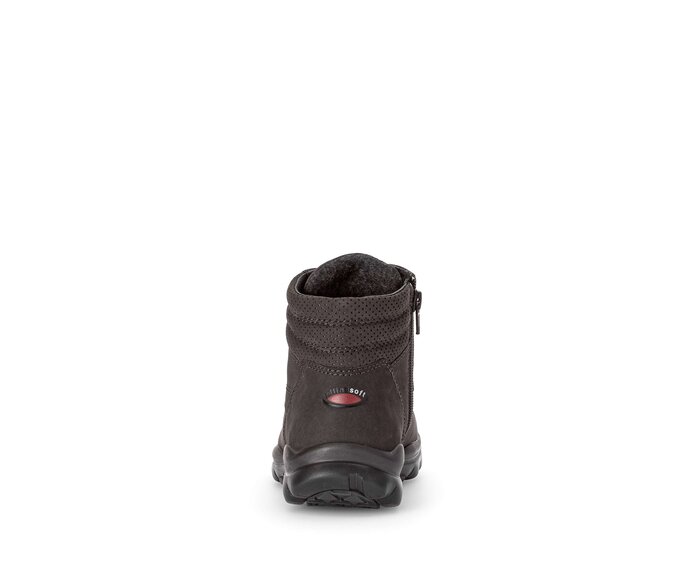 Gabor Sportliche Stiefelette Grau - Rauleder