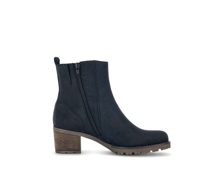 Gabor Sportliche Stiefelette Blau - Rauleder