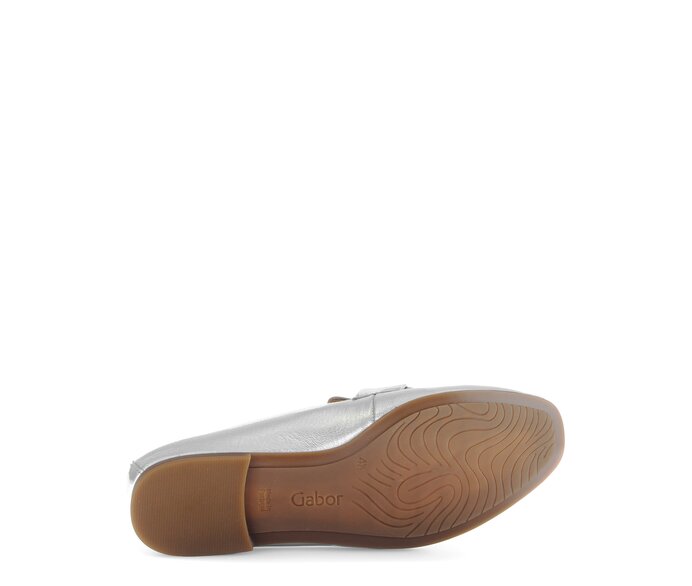 Gabor Slipper Silber - Effektleder