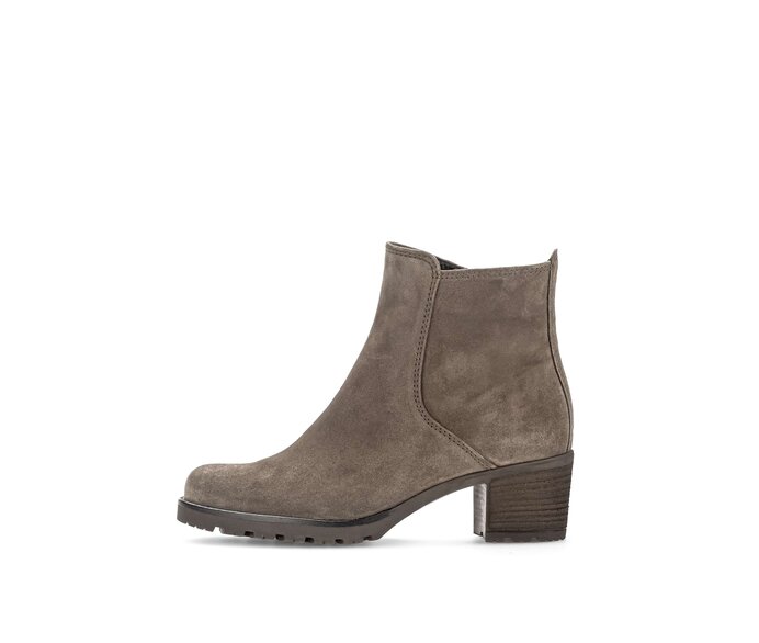 Gabor Plateau Stiefelette Braun - Rauleder