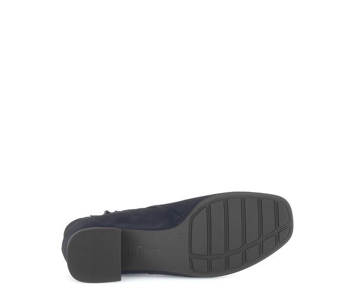 Gabor Elegante Stiefelette Blau - Rauleder