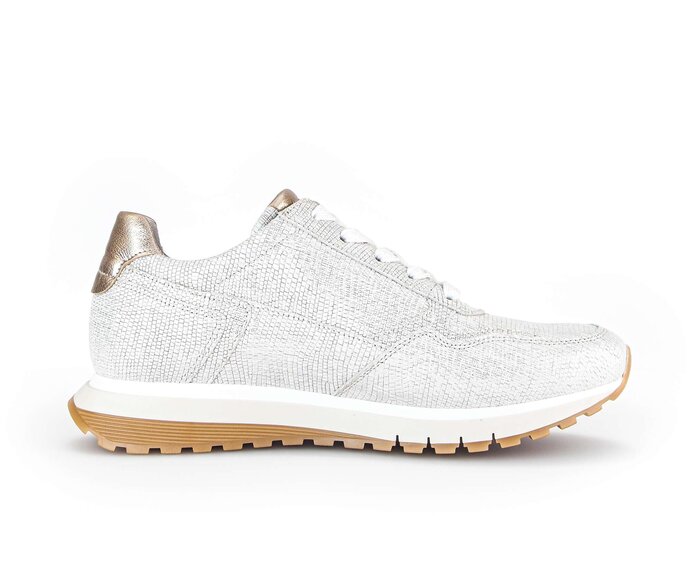 Gabor Sneaker Low Gold - Materialmix Leder