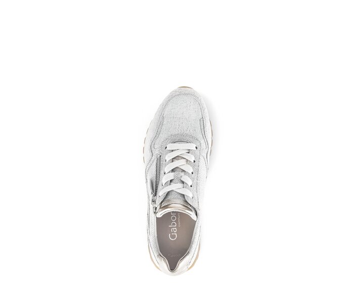 Gabor Sneaker Low Gold - Materialmix Leder