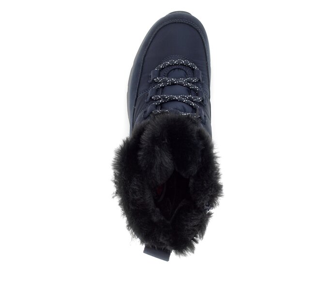 Gabor Winterstiefelette Blau - Materialmix Leder/Lederimitat