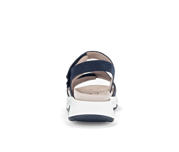 Gabor Trekkingsandale Blau - Materialmix Leder