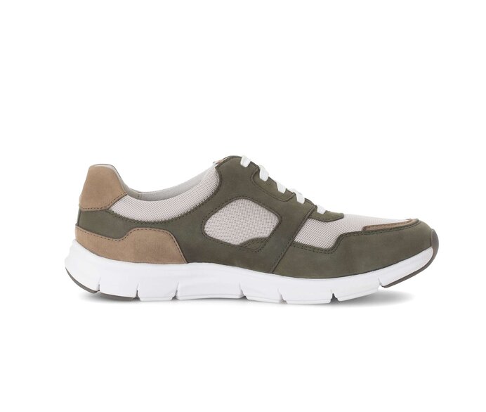 Pius Gabor Sneaker Low Grün - Materialmix Leder/Textil