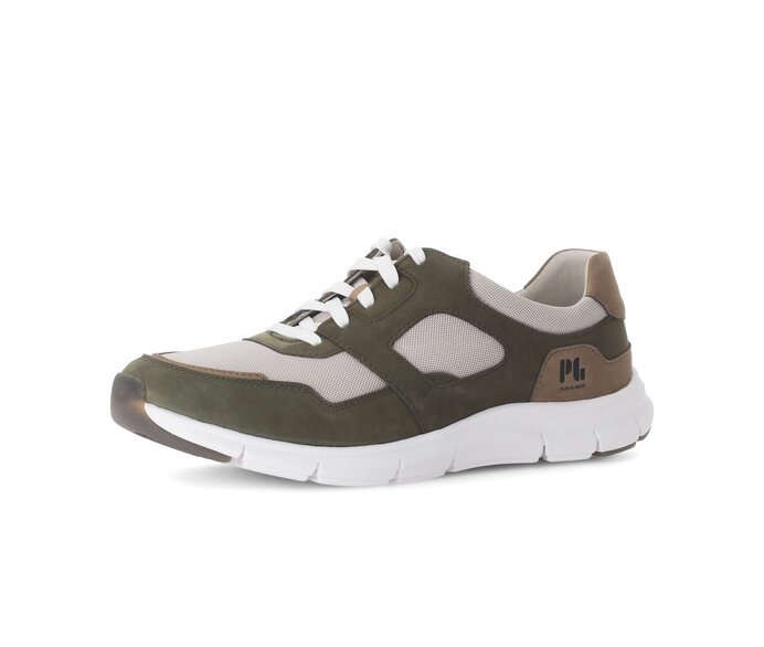 Pius Gabor Sneaker Low Grün - Materialmix Leder/Textil
