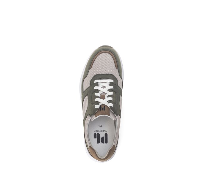 Pius Gabor Sneaker Low Grün - Materialmix Leder/Textil