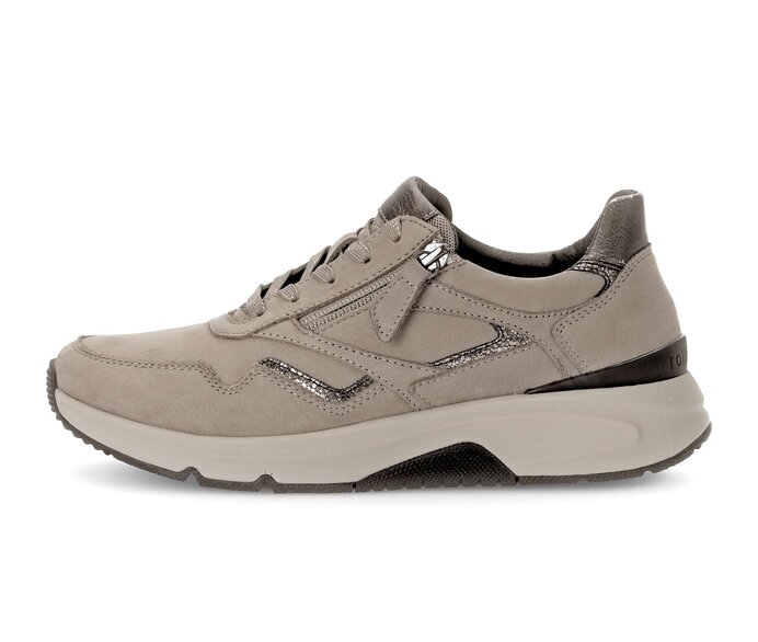 Gabor Sneaker Low Braun - Materialmix Leder