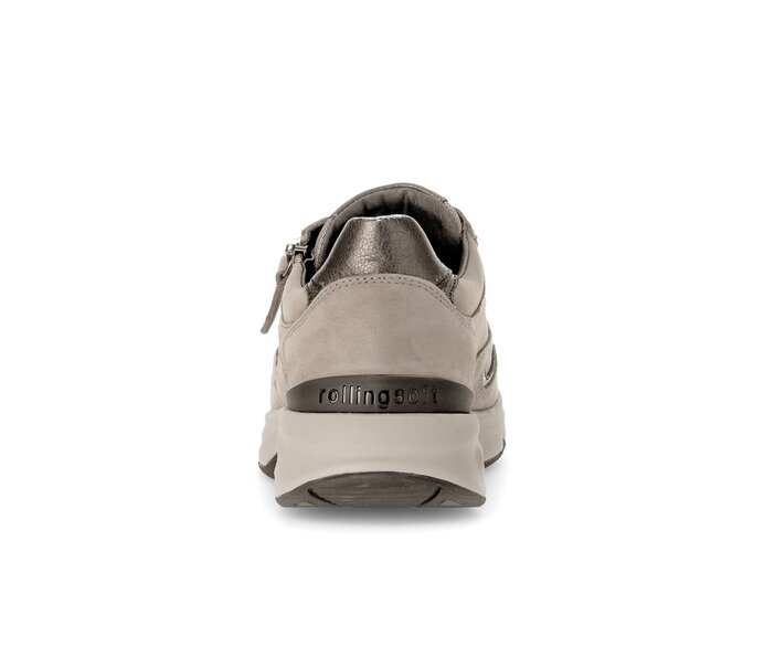 Gabor Sneaker Low Braun - Materialmix Leder