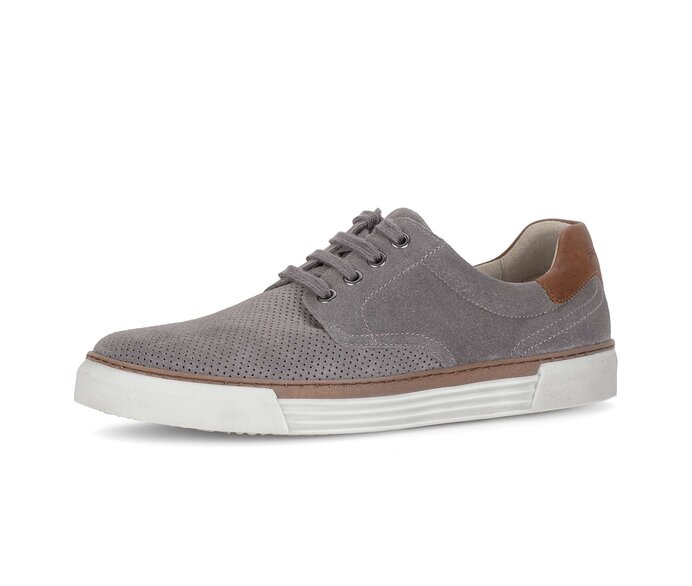 Pius Gabor Sneaker Low Grau - Materialmix Leder