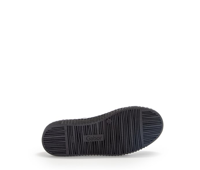 Gabor Sneaker Low Schwarz - Materialmix Leder