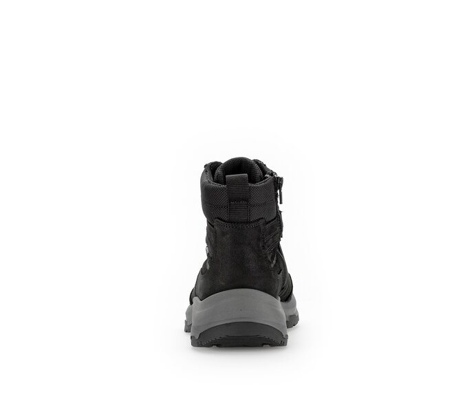 Pius Gabor Sportlicher Stiefel Schwarz - Materialmix Leder/Textil