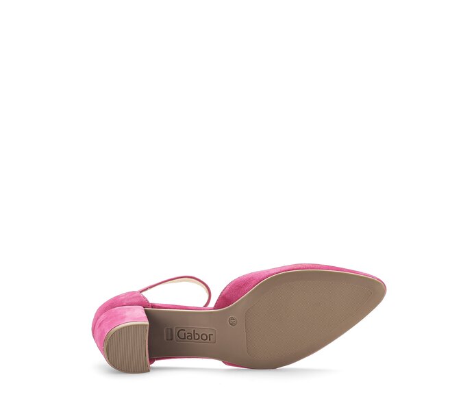 Gabor Spangenpumps Pink - Rauleder