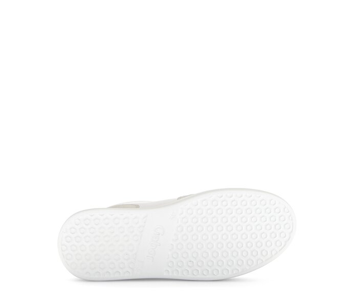 Gabor Sneaker Low Silber - Materialmix Leder